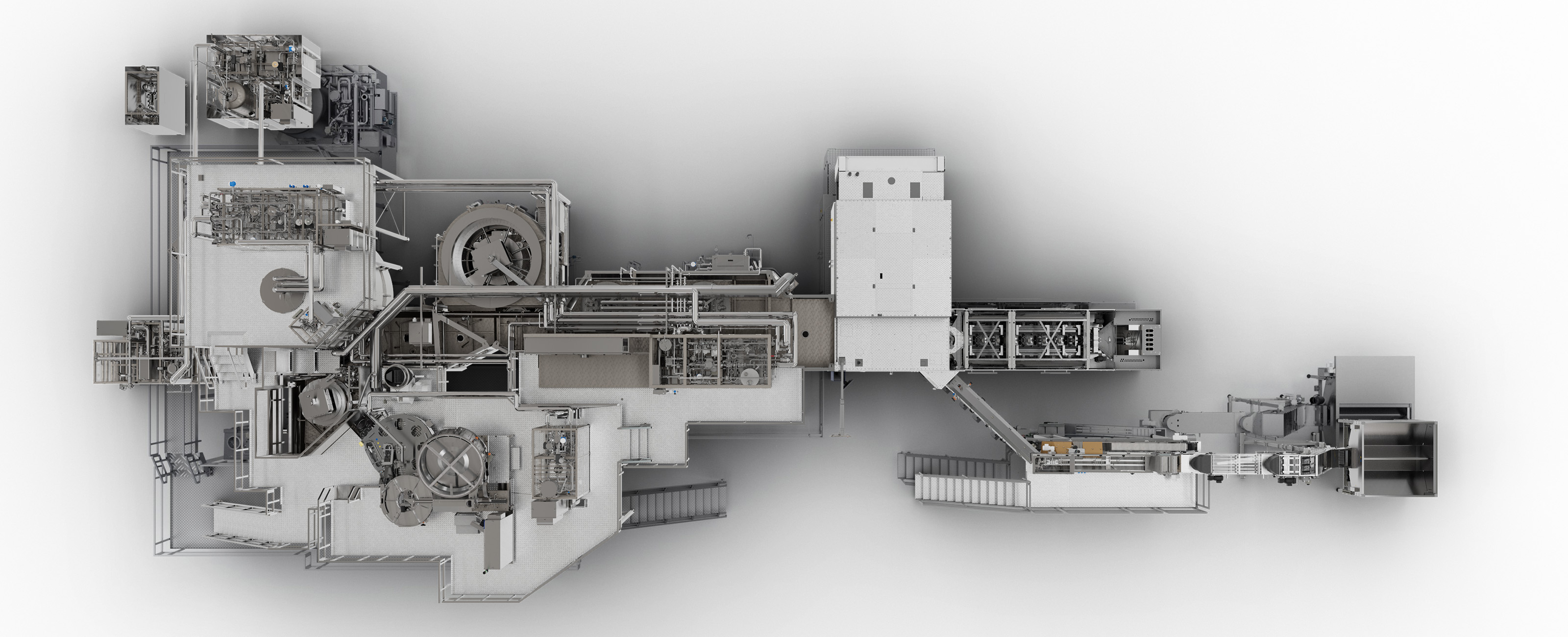 La construcción: PET-AseptBloc L con máquina sopladora