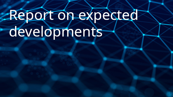 Report on expected developments